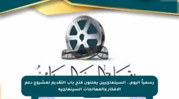 رسمياً اليوم.. السينمائيين يعلنون فتح باب التقديم لمشروع دعم الأفكار والمعالجات السينمائية
